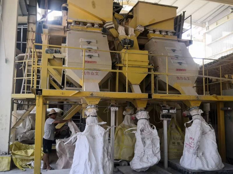 山西某莫來(lái)石磚企業(yè)使用現(xiàn)場(chǎng)